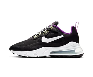 Nike Air Max 270 React 跑鞋 气垫缓震耐磨舒适透气复古拼接圆头回弹